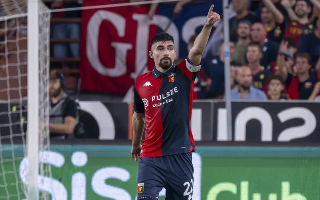 Vasquez-gol all’87°, il Genoa batte il Sudtirol e va agli ottavi di Coppa Italia