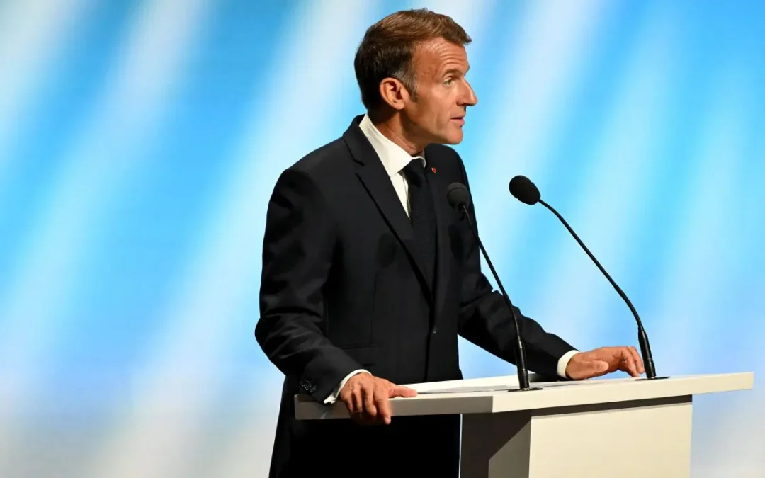 Ue, Macron “Ritrovare coraggio dei fondatori contro il ritorno dei nazionalismi”