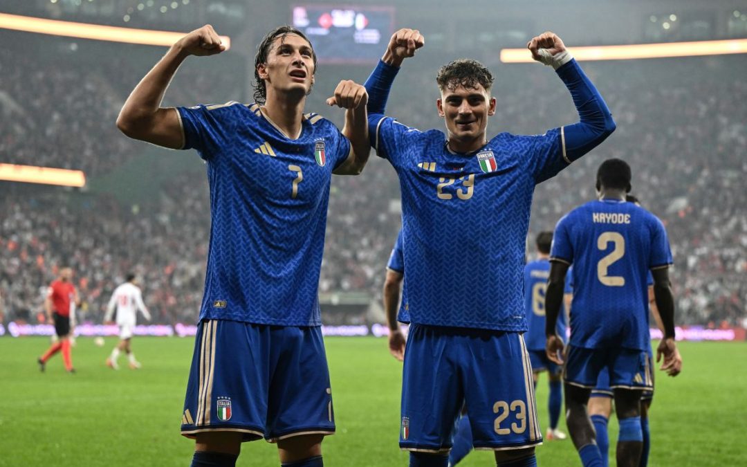Italia poker alla Turchia: azzurri riscattano il ko col Belgio