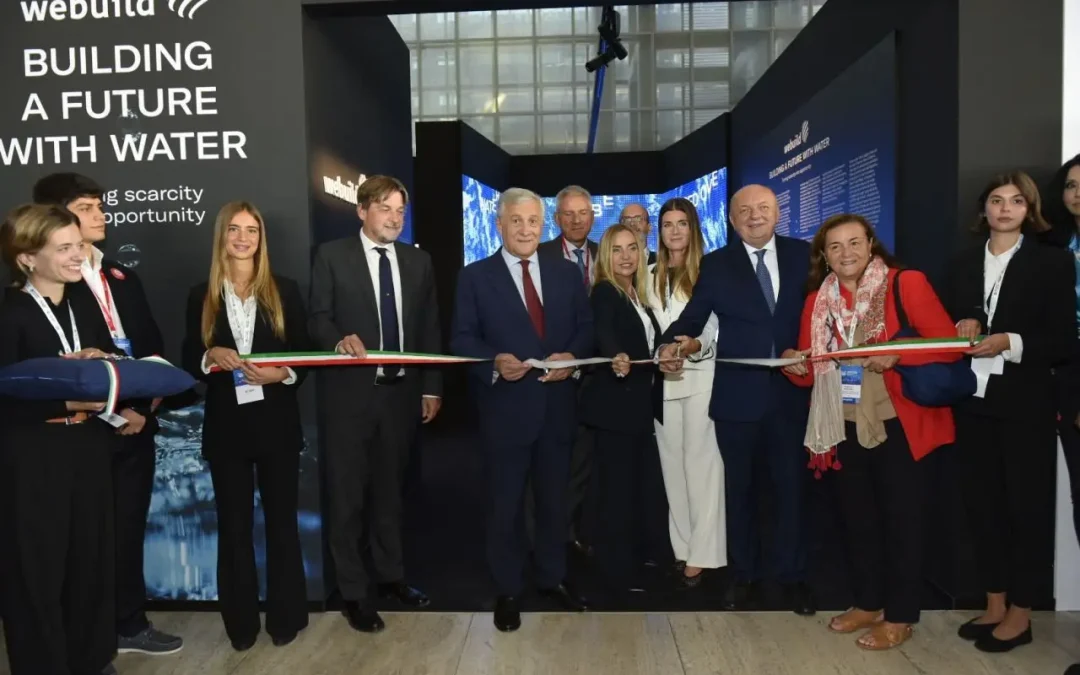Webuild al Forum Euromediterraneo “Al mondo non manca acqua ma infrastrutture”