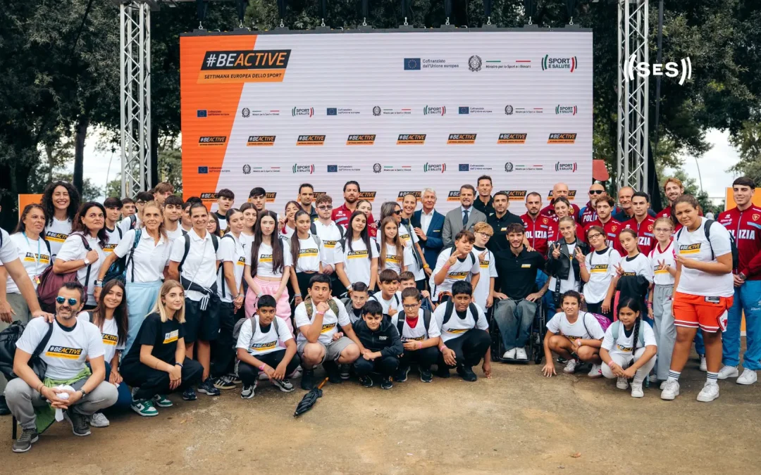 Abodi e 3000 studenti aprono a Napoli il villaggio BeActive, main event della Settimana Europea dello Sport