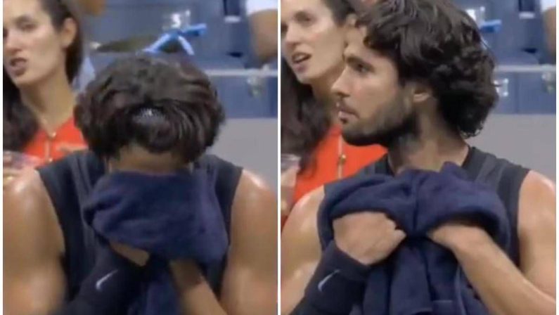 Alcaraz vomita agli US Open e… litiga con un cameraman