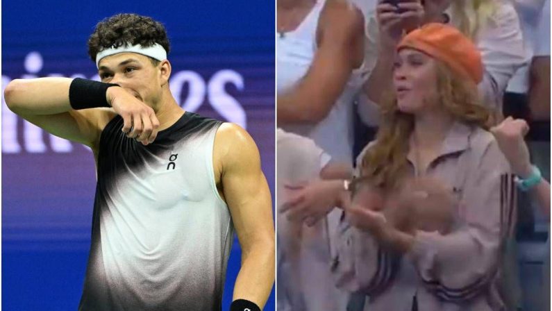Shelton batte Alcaraz agli Us Open, festeggia e poi… ‘dimentica’ la fidanzata Trinity Rodman