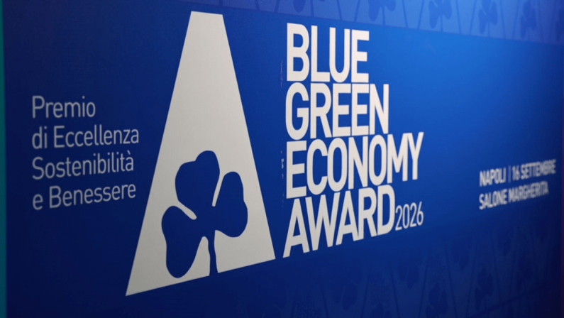 Blue Green Economy Award 2026, il 16 settembre a Napoli la cerimonia di premiazione