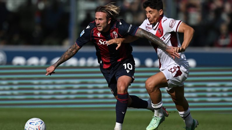 Kulenovic risponde a Bernardeschi, 1-1 tra Bologna e Torino al Dall’Ara