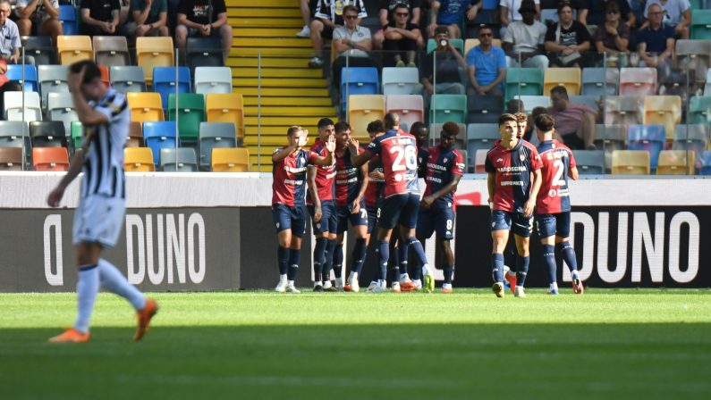 Il Cagliari non si ferma più, un gol di Maldini regala la vittoria in casa dell’Udinese