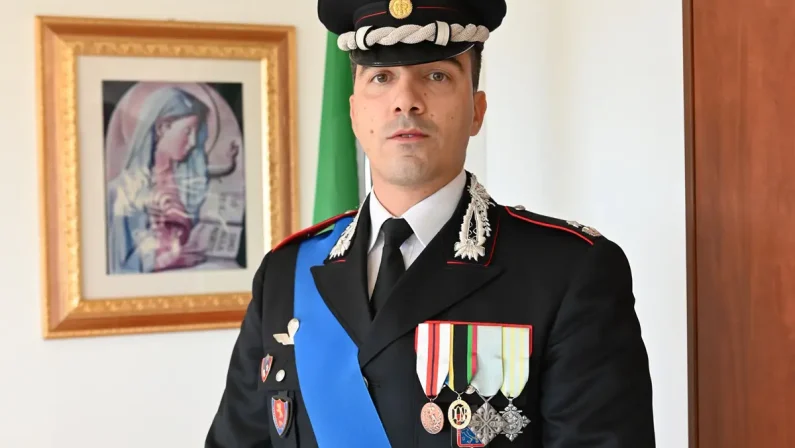 Carabinieri, il Maggiore Piergiorgio Cataldo assume il Comando della Compagnia di Catanzaro
