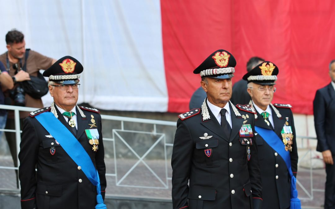 Cambio al vertice del Comando Interregionale Carabinieri “Ogaden”, a Napoli la cerimonia con il Generale Luongo