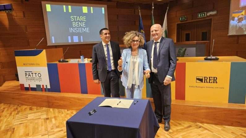 Federmanager e Manageritalia tra rappresentanze coinvolte in Patto per il lavoro, il clima e l’economia sociale dell’Emilia-Romagna insieme a Cida