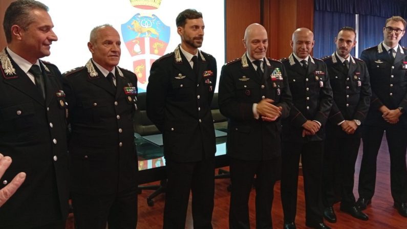 Cosenza, presentati i nuovi ufficiali dei carabinieri