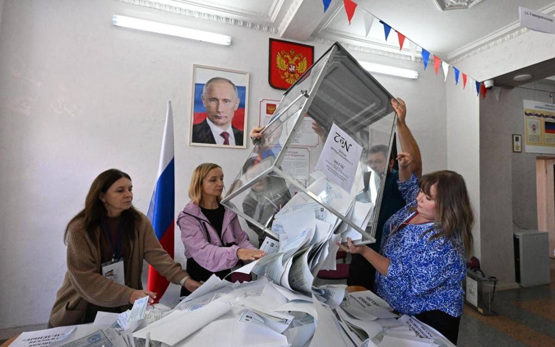 Elezioni Russia, exit poll: “Al partito di Putin il 49,4% di voti”