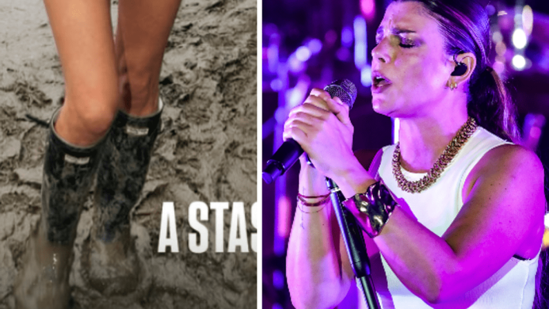 Emma ‘sfida’ il maltempo di Milano, stasera il live all’Ippodromo: la foto ironica