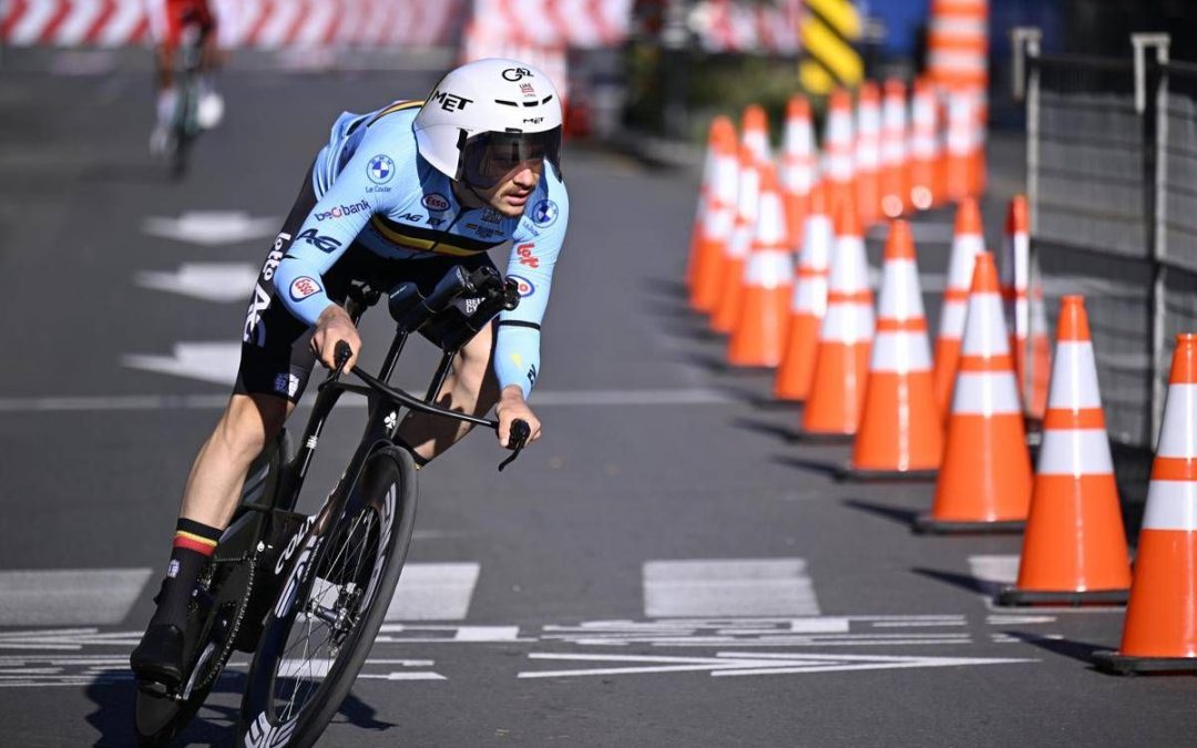 Evenepoel campione del mondo a cronometro, 2° posto per Ganna
