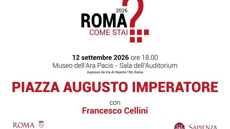 Roma, al via nuova edizione di ‘Roma come stai?’, 4 incontri sulle piazze e trasformazione spazio urbano