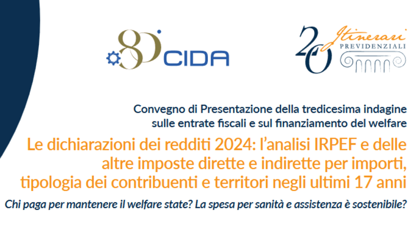 Fisco: indagine su entrate fiscali e finanziamento welfare, convegno con Brunetta e Leo