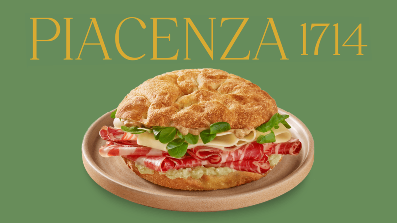 ‘Piacenza 1714’, da Autogrill nuovo panino della linea porta in viaggio Dop e Igp Made in Italy