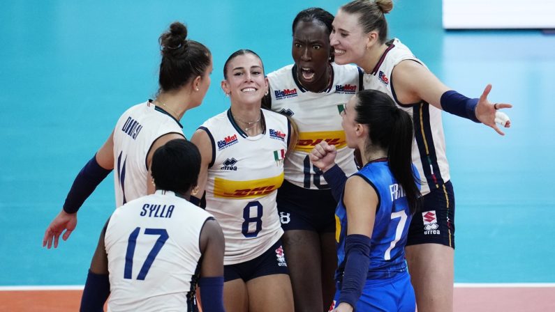 Volley, Europei: l’Italia sconfigge la Svezia in quattro set e vola in semifinale