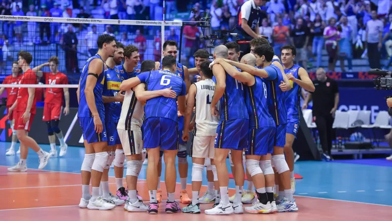 L’Italvolley batte la Danimarca e vola ai quarti di finale degli Europei