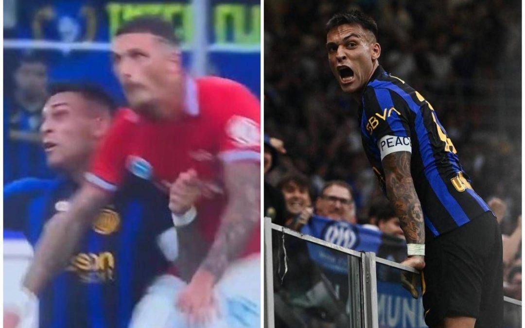 Inter-Napoli, veleni su Lautaro Martinez: andava espulso due volte?