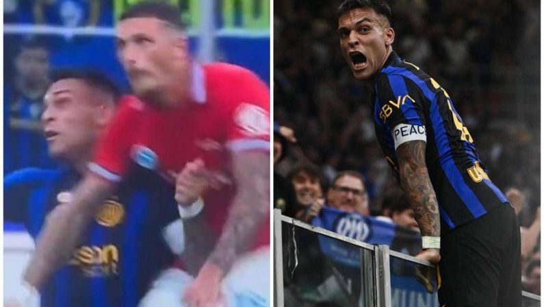 Inter-Napoli, veleni su Lautaro Martinez: andava espulso due volte?