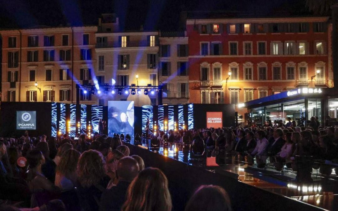 ‘Fashion & Talents’, a piazza di Spagna VIII sfilata-evento di ECampus e Accademia del Lusso