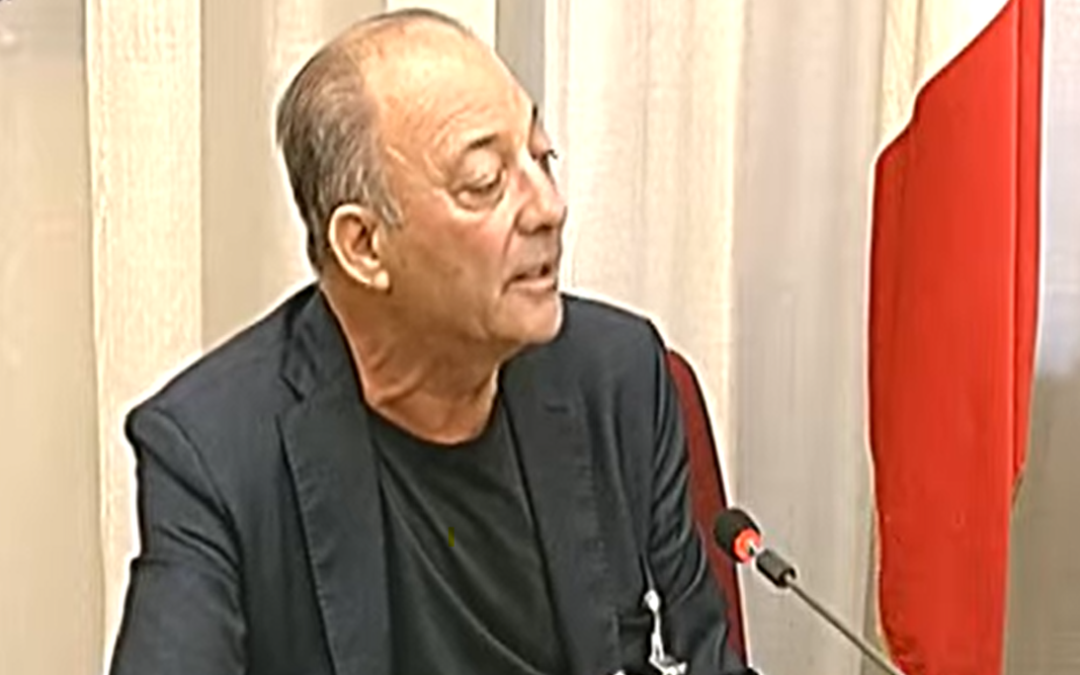 Antonio Muto durante l'audizione davanti alla Commissione parlamentare che indaga sulla morte di David Rossi