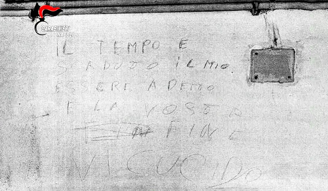 La minaccia scritta sul muro