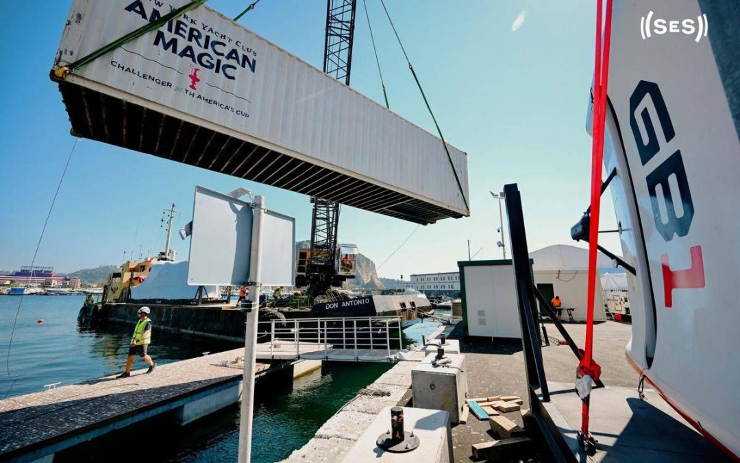 America’s Cup, team Usa arriva a Nisida, Nepi: “A Bagnoli si sta realizzando qualcosa di incredibile”