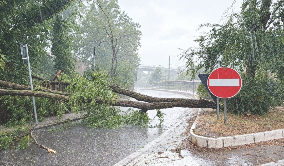 Violento nubifragio su Potenza