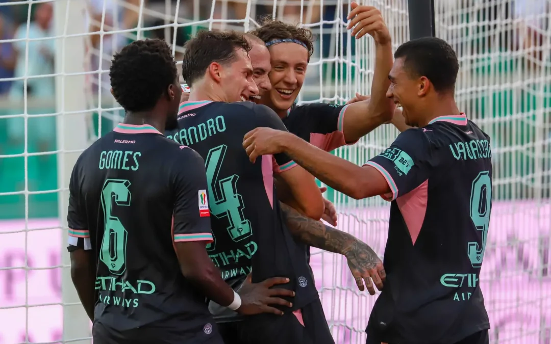 Il Palermo batte il Mantova 5-2 e vola agli ottavi di Coppa Italia, sfiderà il Bologna