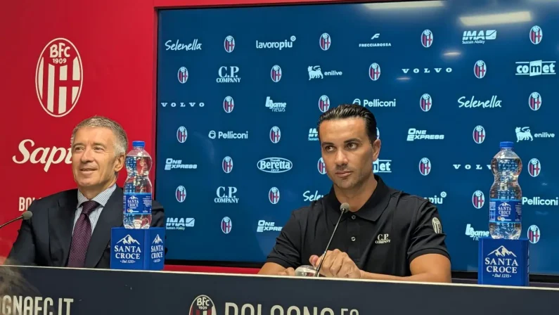 Il Bologna riparte da Palladino: “Convinto dal progetto”