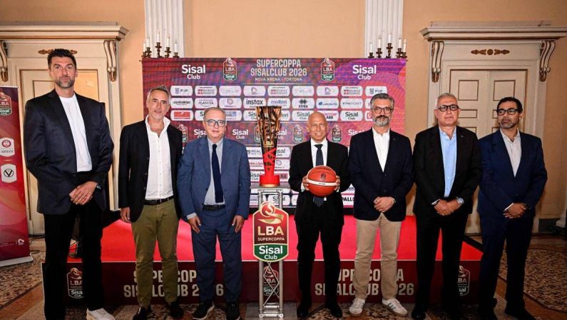 Presentata Supercoppa Lba Sisalclub 2026, Gherardini ‘Tortona apripista nuovo corso impiantistica sportiva’