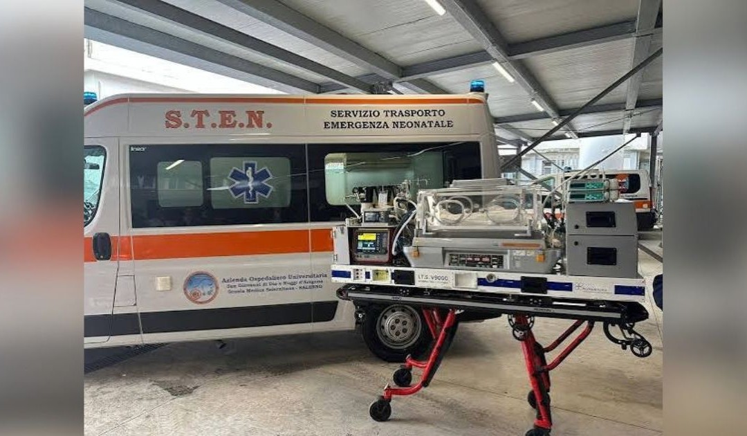 Ambulanza guasta, neonato salvato da “staffetta” interregionale