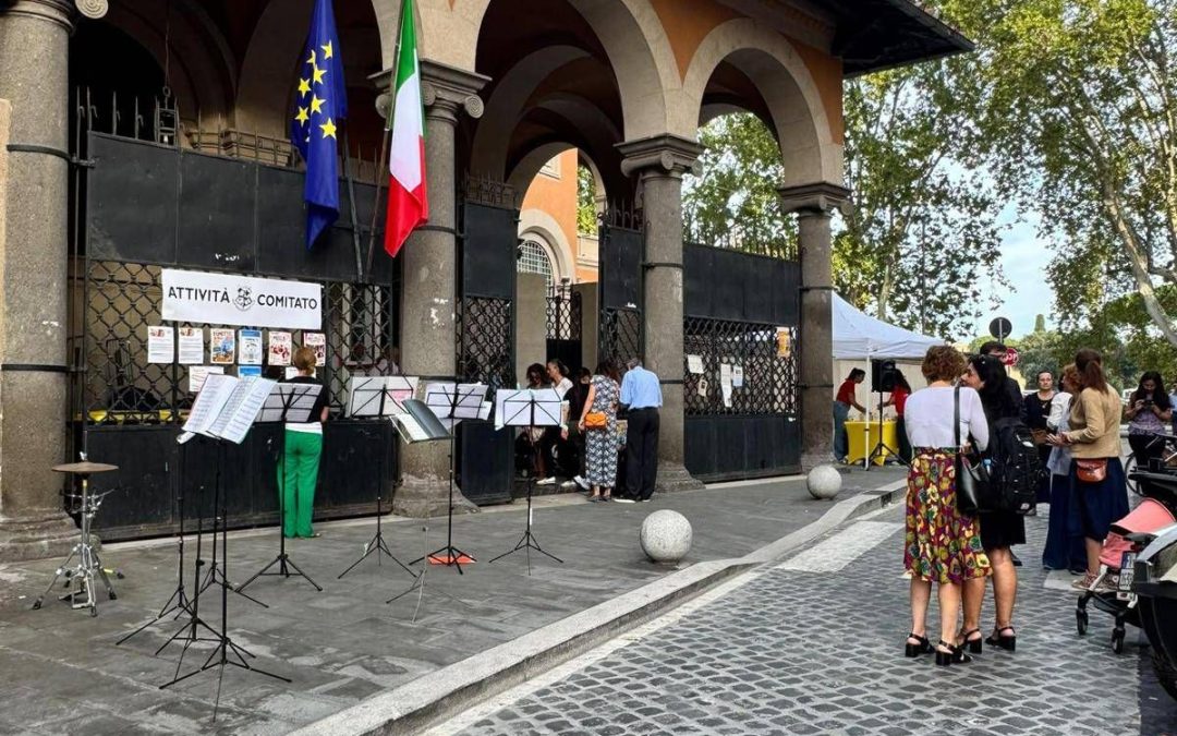 Roma, inaugurata strada pedonalizzata davanti alla scuola A. Cadlolo, Municipio I investe su sicurezza dei bambini