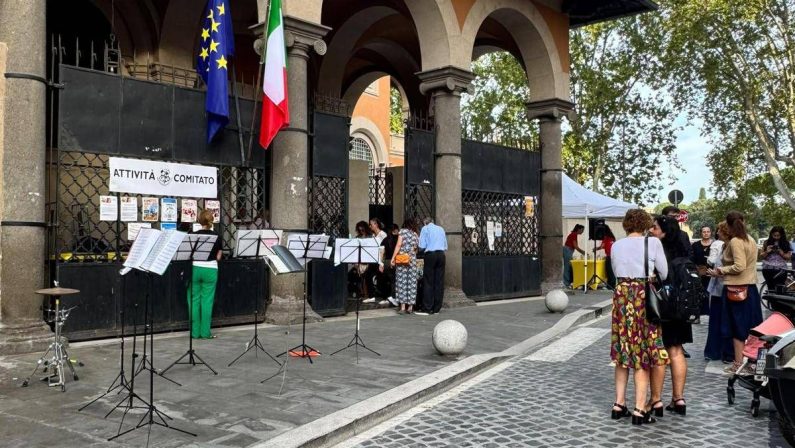 Roma, inaugurata strada pedonalizzata davanti alla scuola A. Cadlolo, Municipio I investe su sicurezza dei bambini