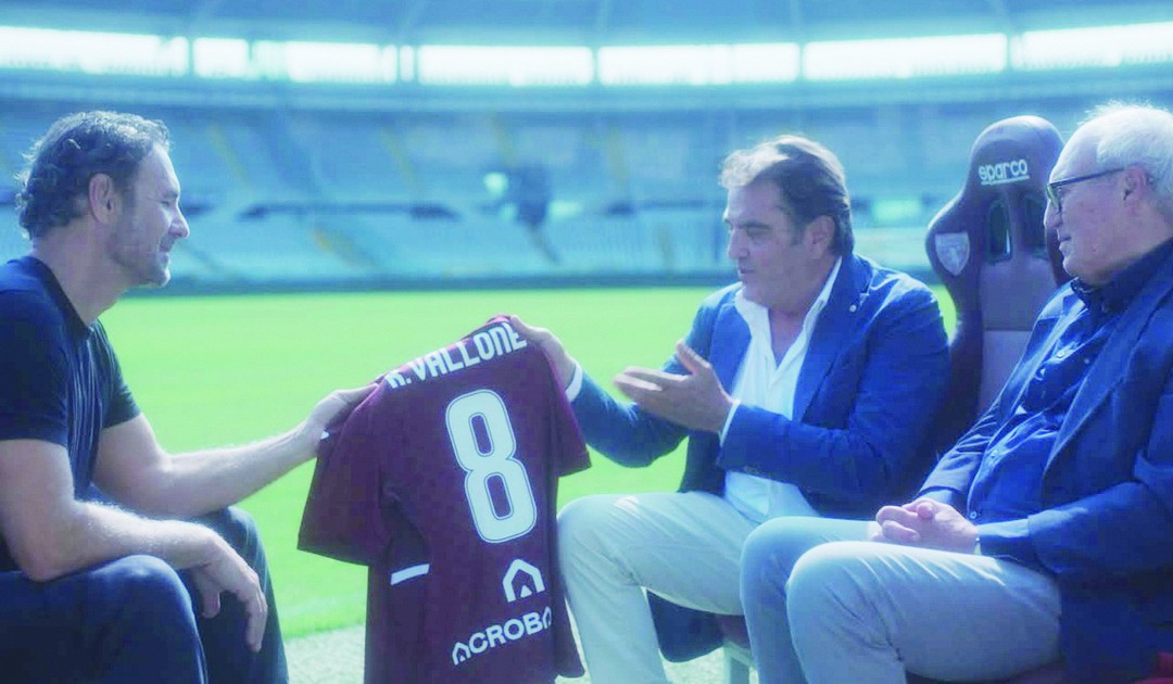 Roul Bova sul set di "Combattente"
