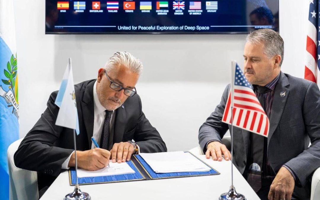 A Bex San Marino firma gli Artemis Accords