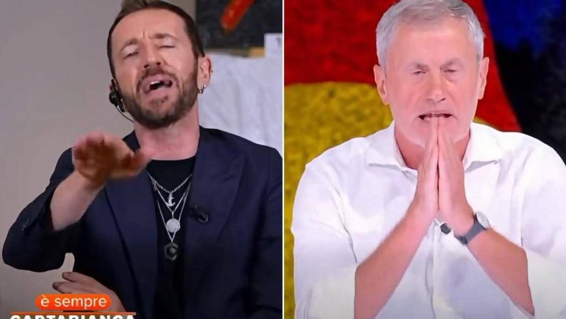 Scanzi-Alemanno, scontro tv a E’ sempre Cartabianca: “Vola basso…”