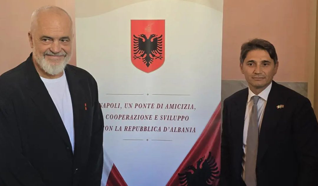 Inaugurato a Napoli il Consolato onorario della Repubblica d’Albania – Video