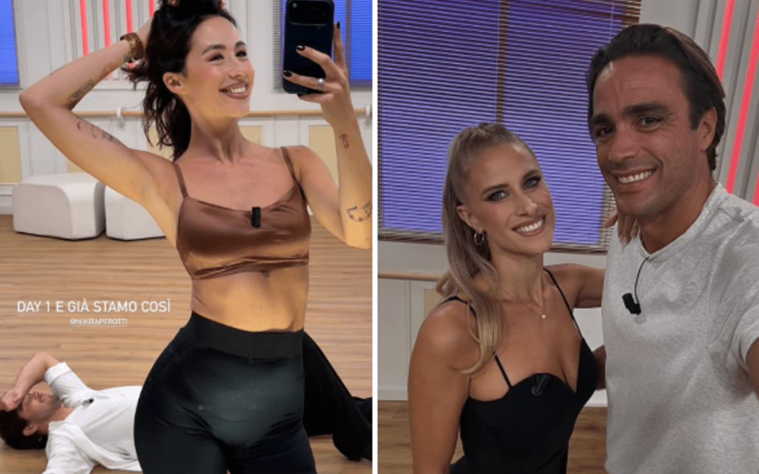 Ballando con le stelle, al via le prove: Perotti ko, entusiamo di Matri e Ramazzotti