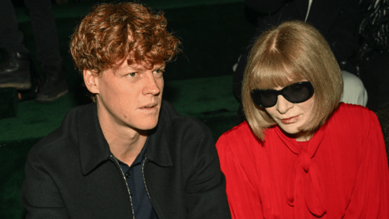 Sinner incontra Anna Wintour alla Fashion Week: “Pechino? Anch’io pensavo di andare”