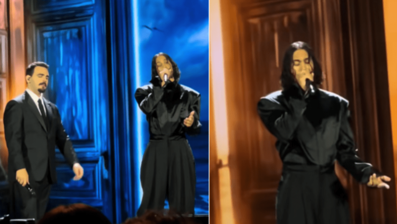 Mahmood torna in Italia, duetta con ‘Il Volo’ ma il nuovo look confonde: “Chi è?”