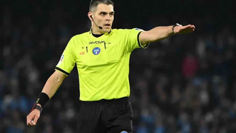 Designazioni arbitrali: a Sozza Inter-Napoli, Mariani dirigerà Juventus-Milan