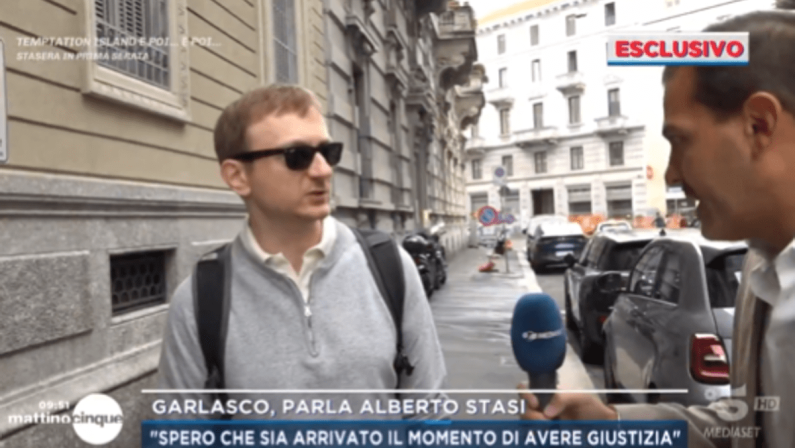 Garlasco, Alberto Stasi sul possibile processo di revisione: “Spero sia arrivato il momento di avere giustizia per Chiara e per me”