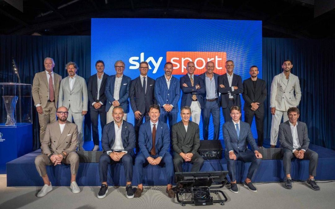Sky, serata-show per la ‘Notte delle Coppe’, tra gli ospiti Cardinale, Marotta e Carnevali