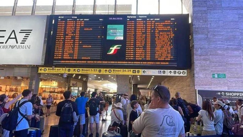 Sciopero dei treni, stop di 24 ore da questa sera: disagi, cancellazioni e fasce garantite
