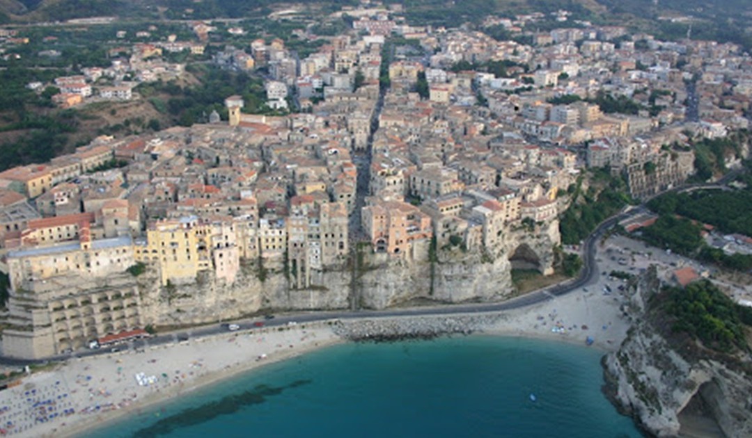 Una veduta di Tropea