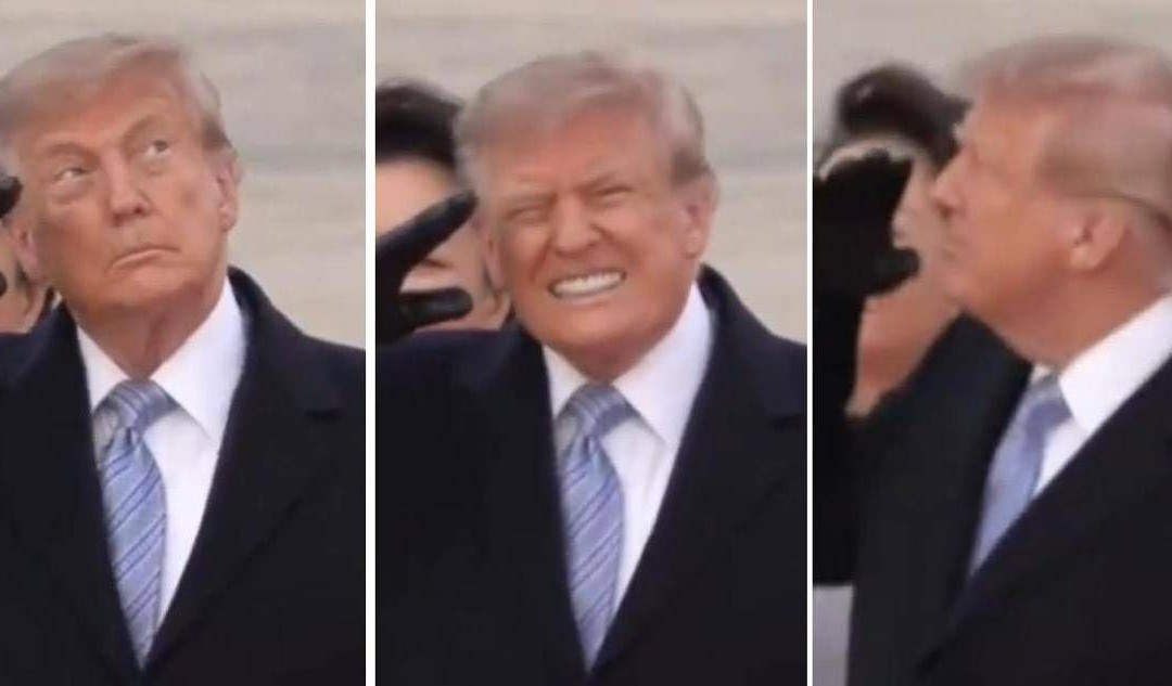 Trump accoglie Xi, passa il jet e il presidente americano ‘si spaventa’