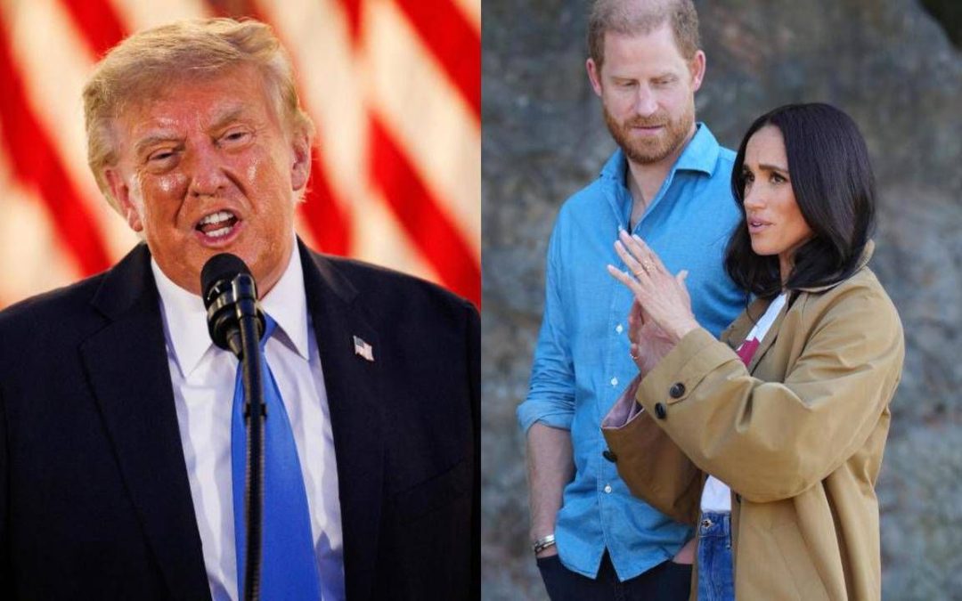 Donald Trump contro Harry e Meghan: “Hanno fatto cose terribili, io non li avrei mai accolti di nuovo come Re Carlo”