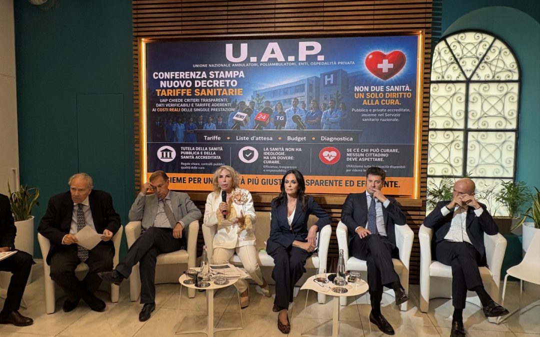 UAP “Basta tariffe sanitarie che invecchiano, serve un sistema stabile”